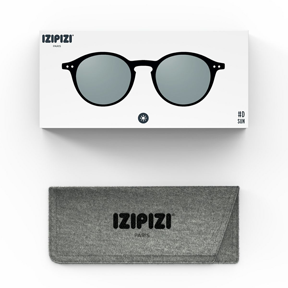 SUN LIGHTCOLOR #DBlack(Light gray lenses)