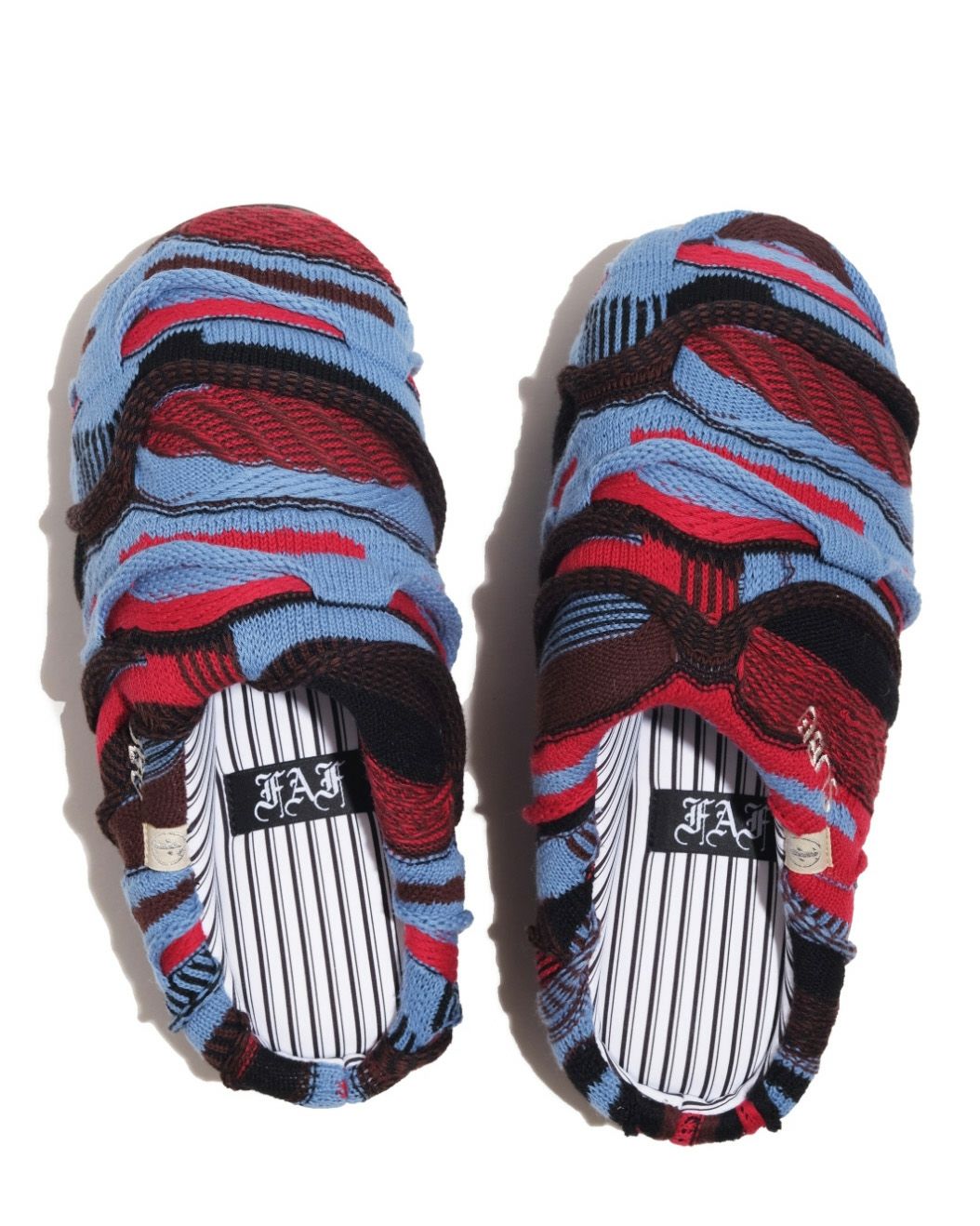 SUBU x FAF 3D Knit Sandals BLUE | iBe