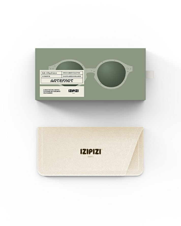 ARTEFACTkids #ddyed green