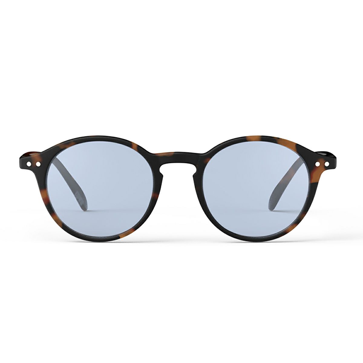 SUN LIGHTCOLOR #DTortoise(Light blue lenses)