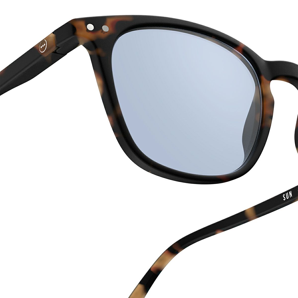  SUN LIGHTCOLOR #ETortoise(Light blue lenses)