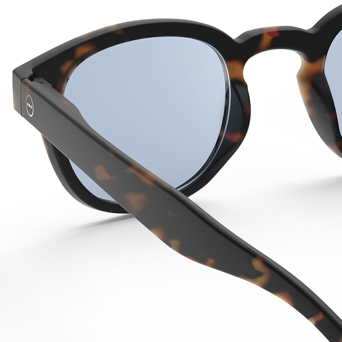 SUN LIGHTCOLOR #CTortoise(Light blue lenses)