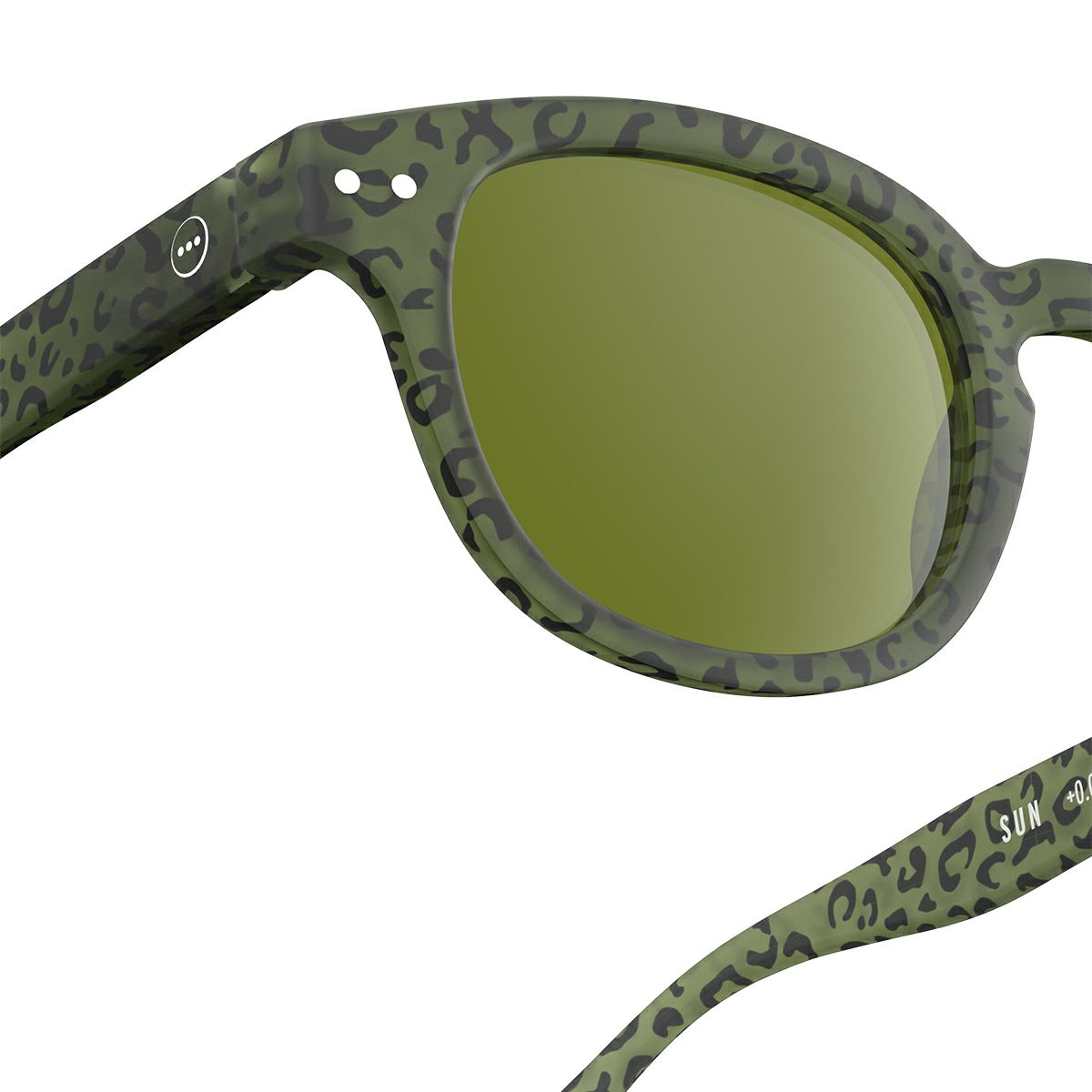 IZIPIZI×ENGINEERED GARMENTS】SUN #C GREEN LEOPARD | iBe.