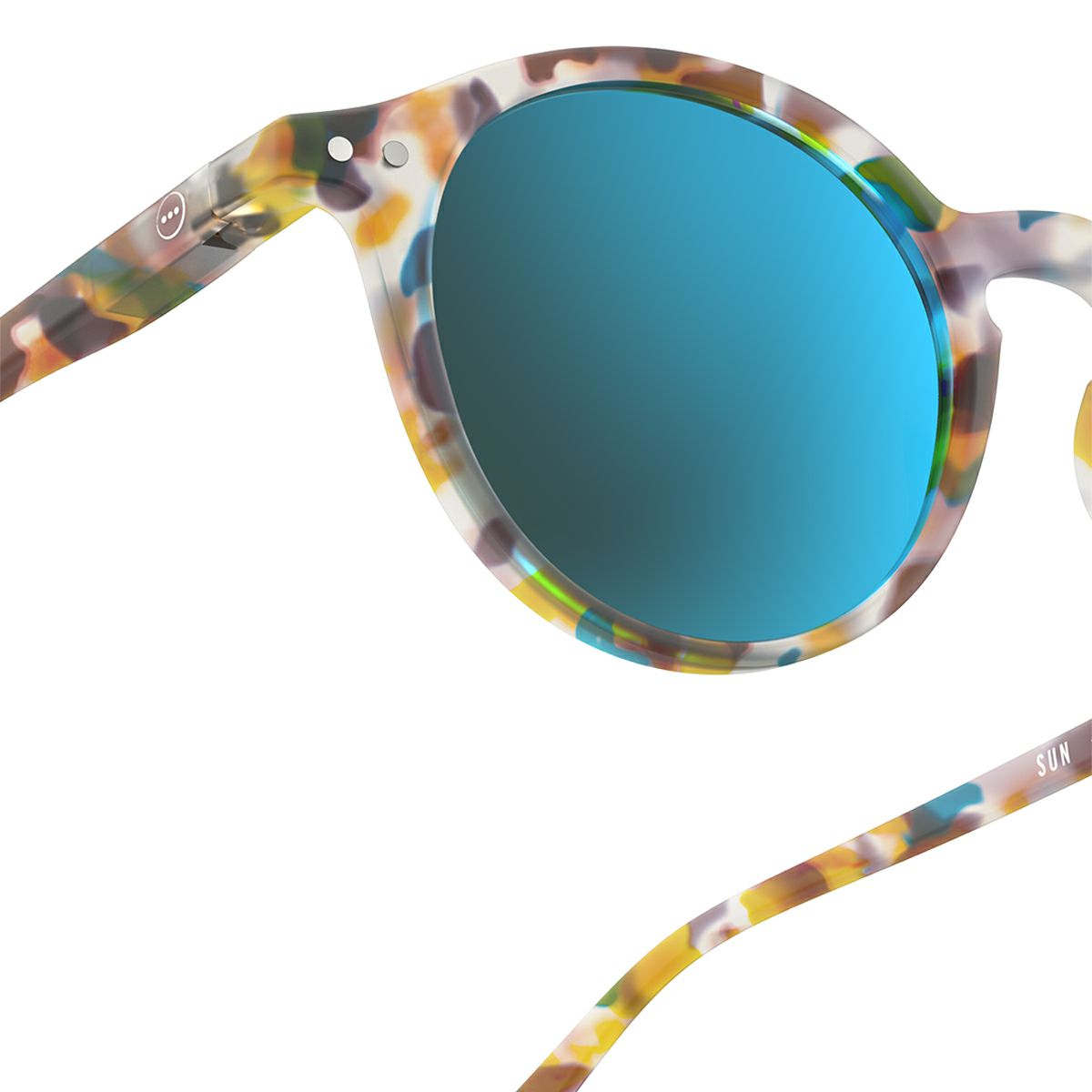 SUN #DBlue Tortoise(Mirror Lenses)
