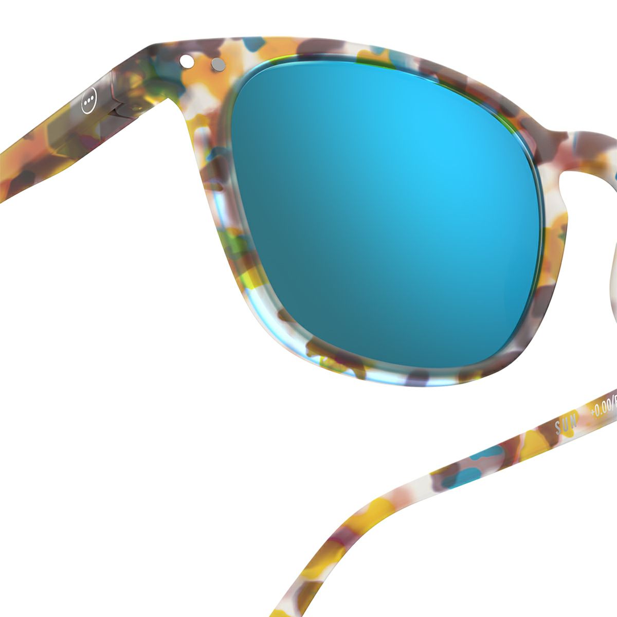 SUN #EBlue Tortoise(Mirror Lenses)