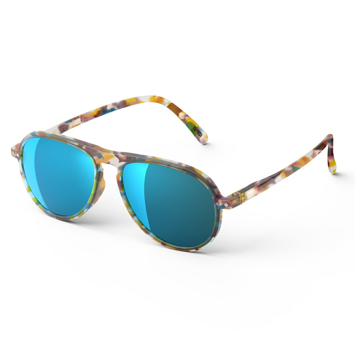 SUN #IBlue Tortoise(Mirror Lenses)