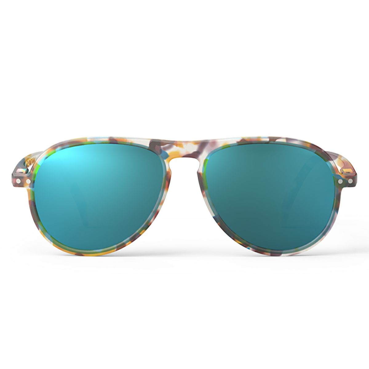 SUN #IBlue Tortoise(Mirror Lenses)