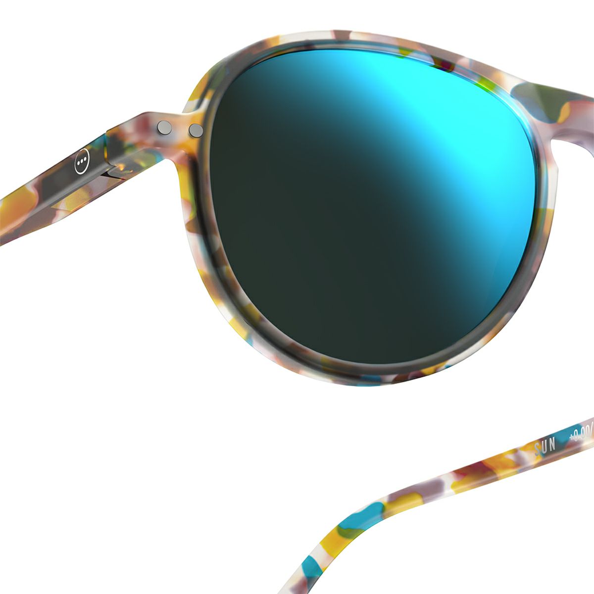 SUN #IBlue Tortoise(Mirror Lenses)