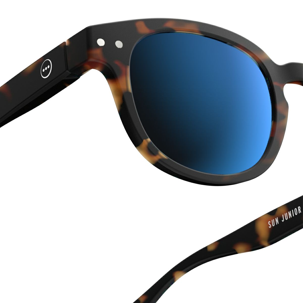 JUNIOR SUN#ｃtortoise(mirror lenses)