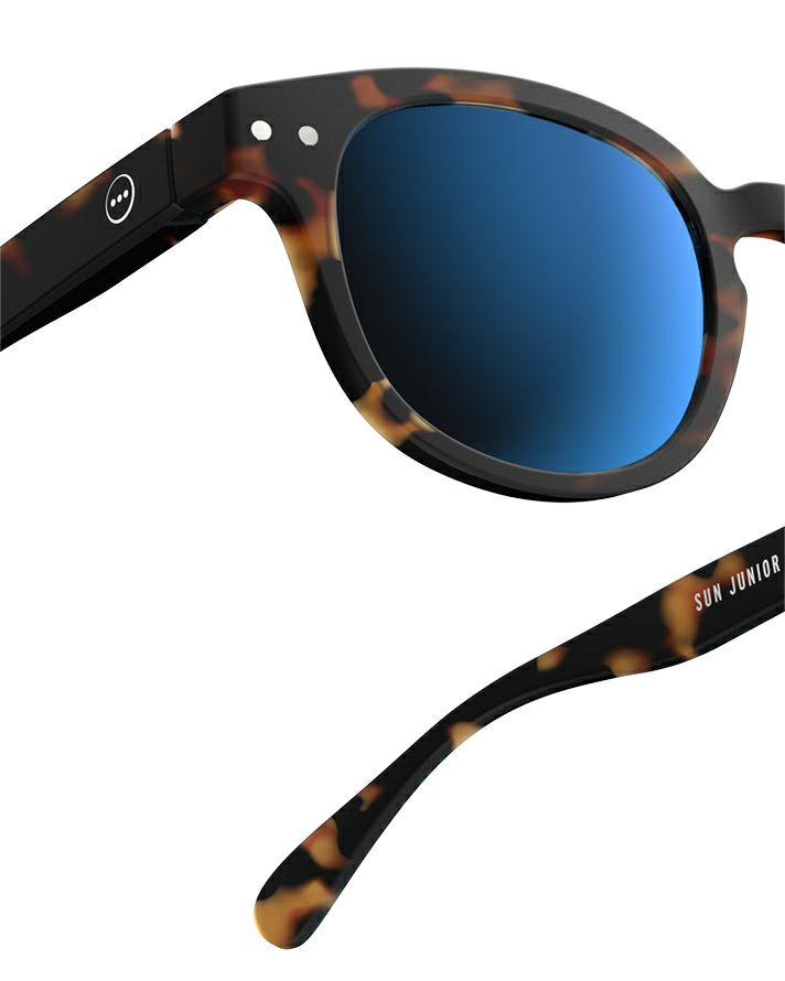 JUNIOR SUN#ｃtortoise(mirror lenses)