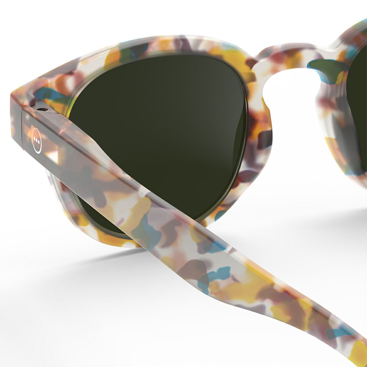 JUNIOR SUN#ｃblue tortoise(mirror lenses)