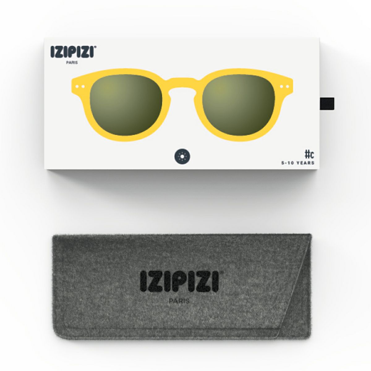 JUNIOR SUN#ｃyellow honey(green lenses)