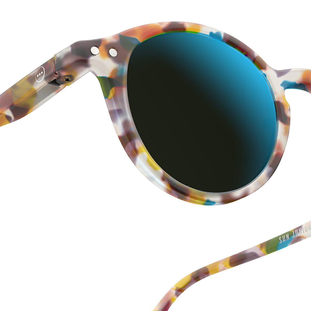 JUNIOR SUN＃dblue tortoise(mirror lenses)