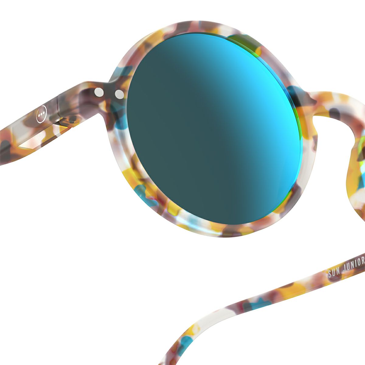 JUNIOR SUN＃gblue tortoise(mirror lenses)