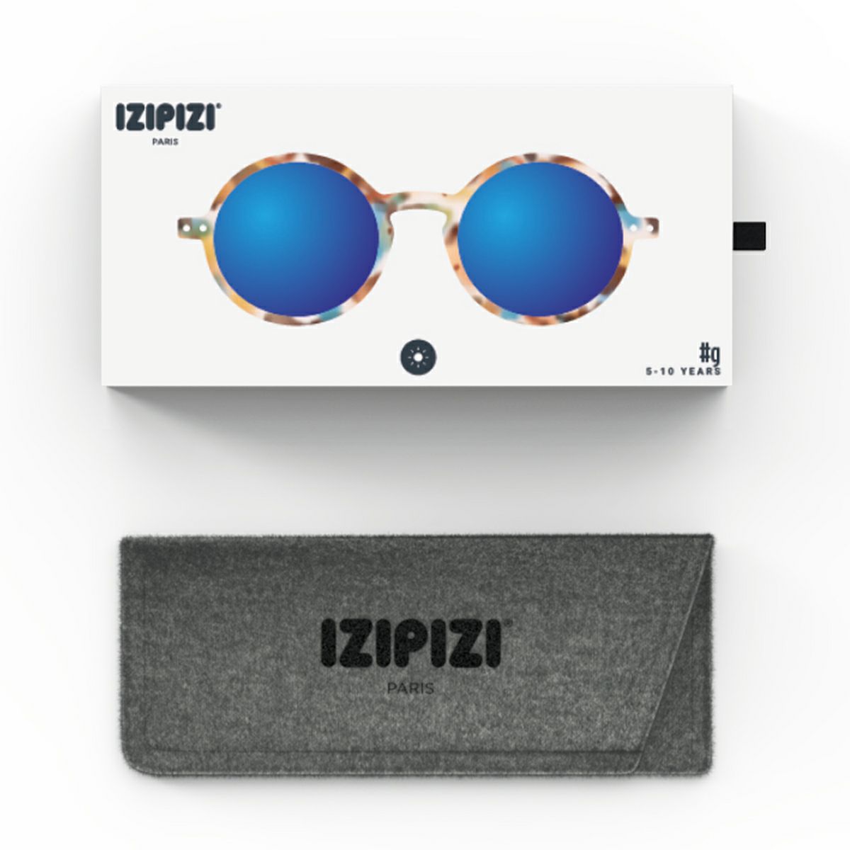 JUNIOR SUN＃gblue tortoise(mirror lenses)