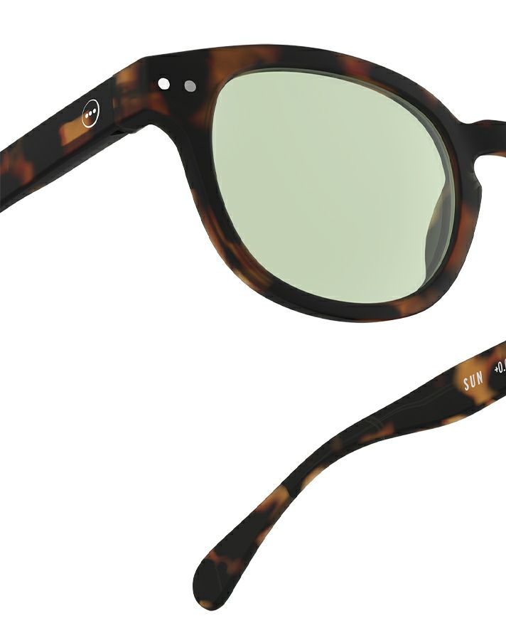 SUN LIGHTCOLOR #CTortoise(Green Lenses)