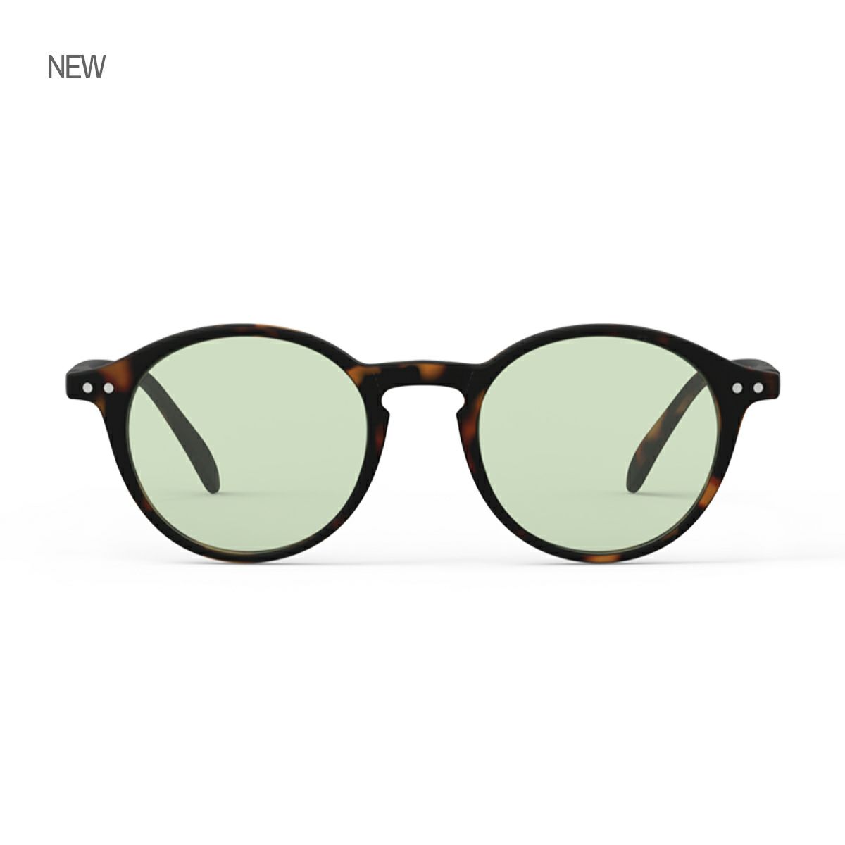 SUN LIGHTCOLOR #DTortoise(Light green lenses)