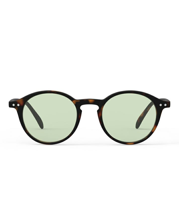 SUN LIGHTCOLOR #DTortoise(Light green lenses)