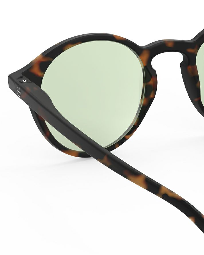 SUN LIGHTCOLOR #DTortoise(Light green lenses)