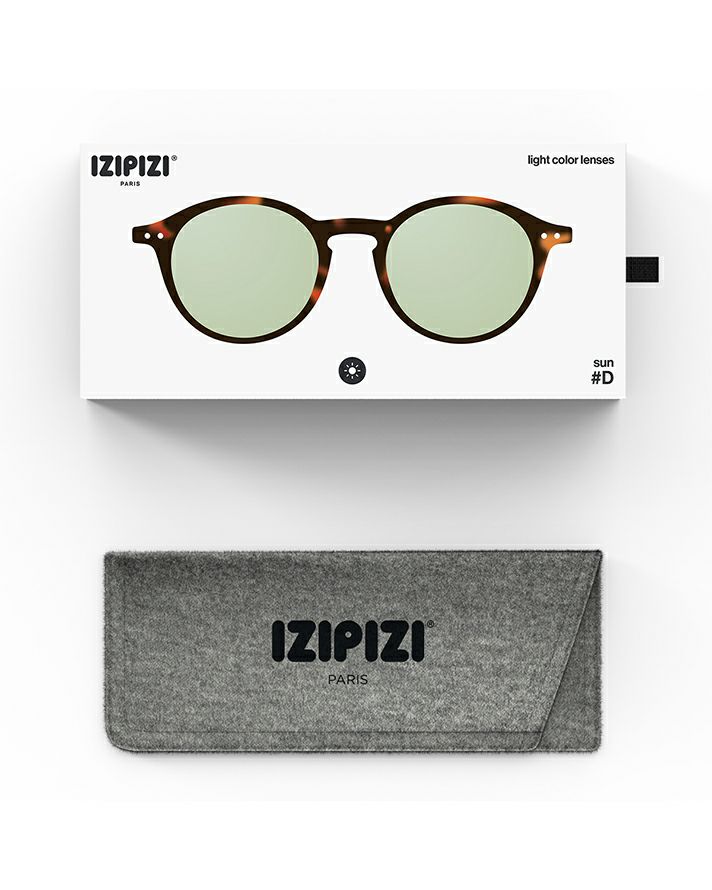 SUN LIGHTCOLOR #DTortoise(Light green lenses)
