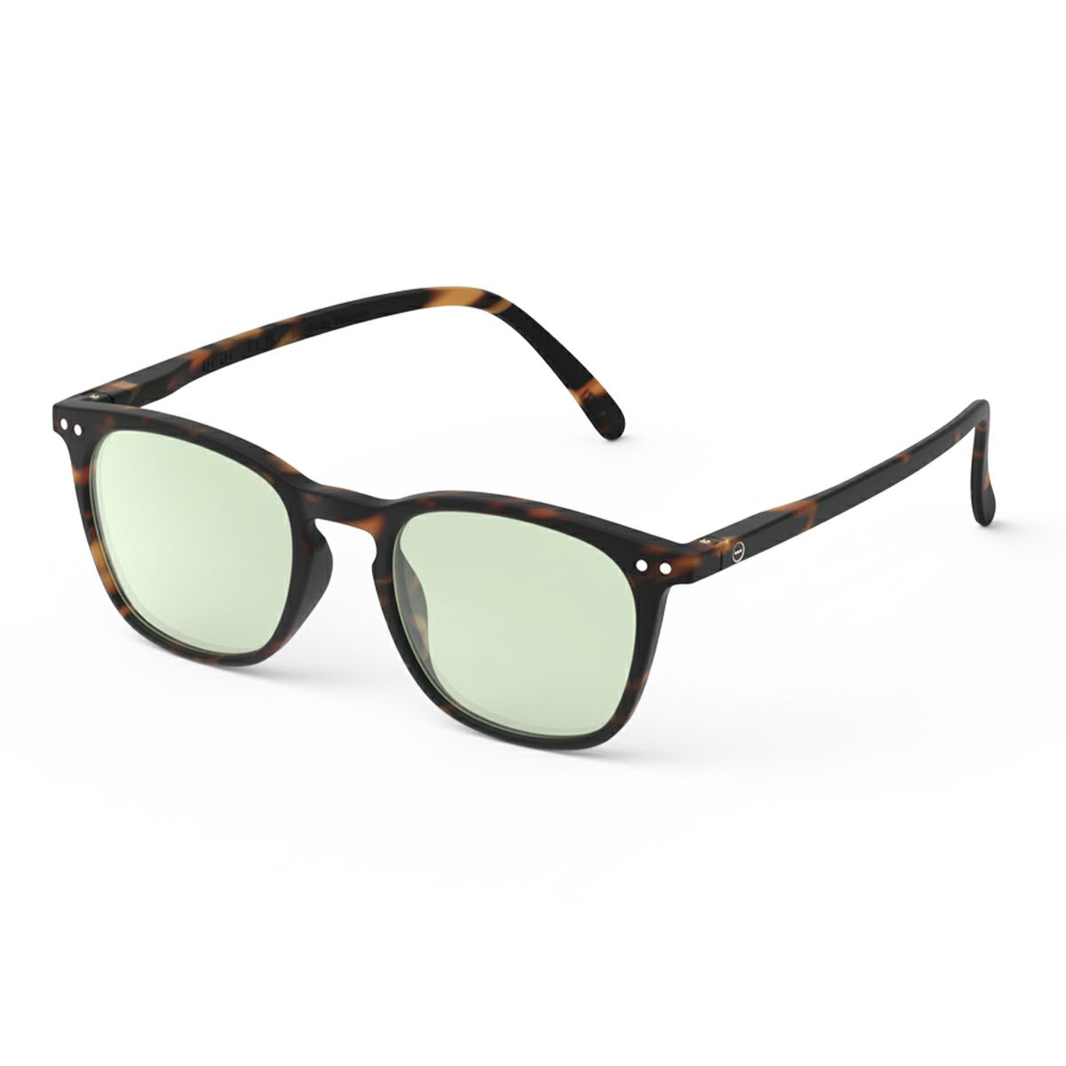 SUN LIGHTCOLOR #ETortoise(Light green lenses)