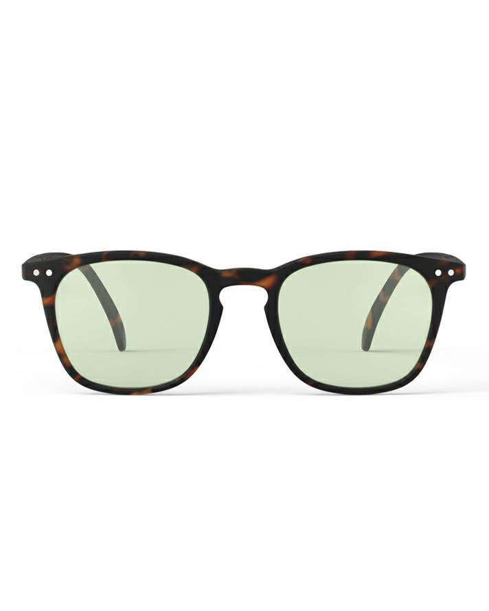 SUN LIGHTCOLOR #ETortoise(Light green lenses)