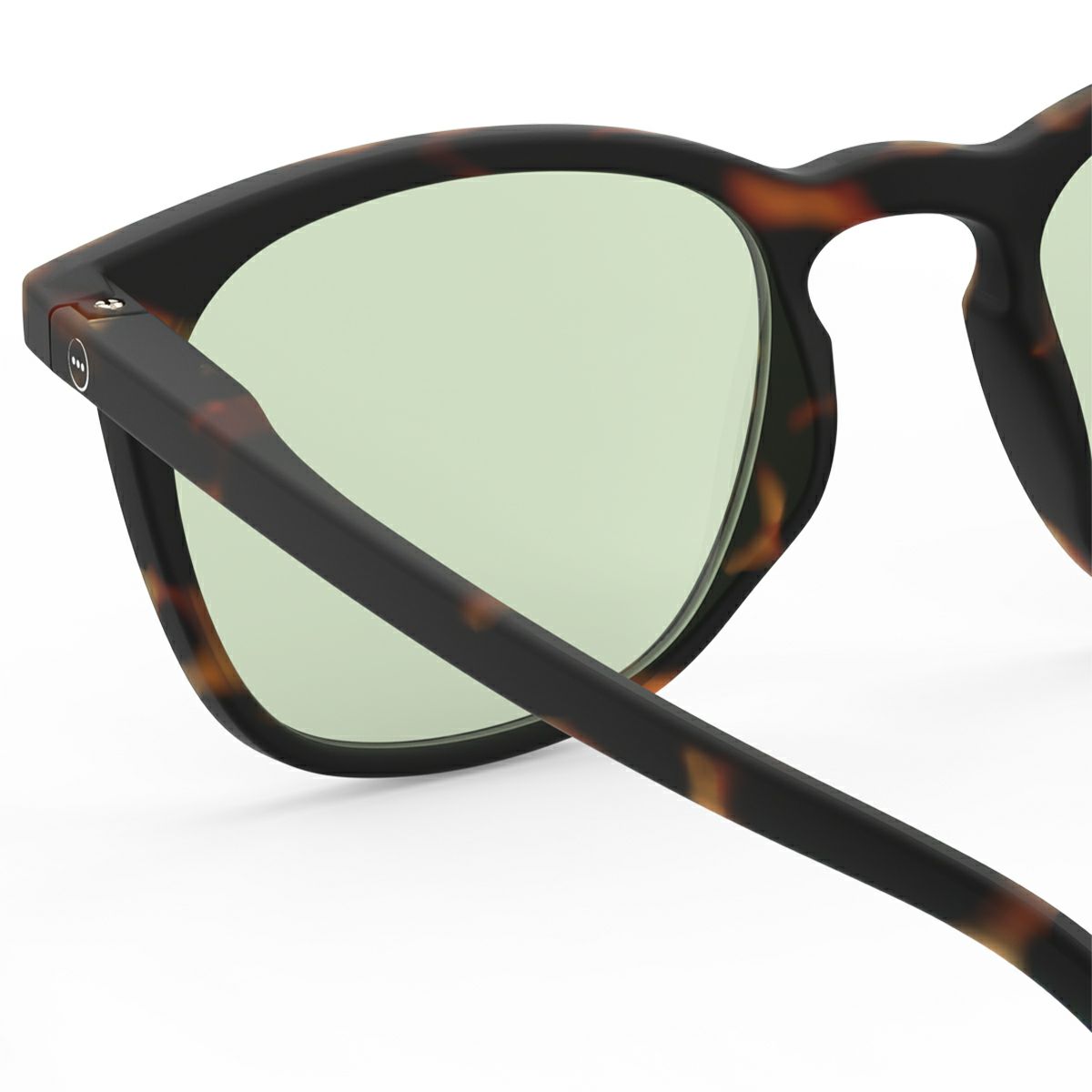 SUN LIGHTCOLOR #ETortoise(Light green lenses)