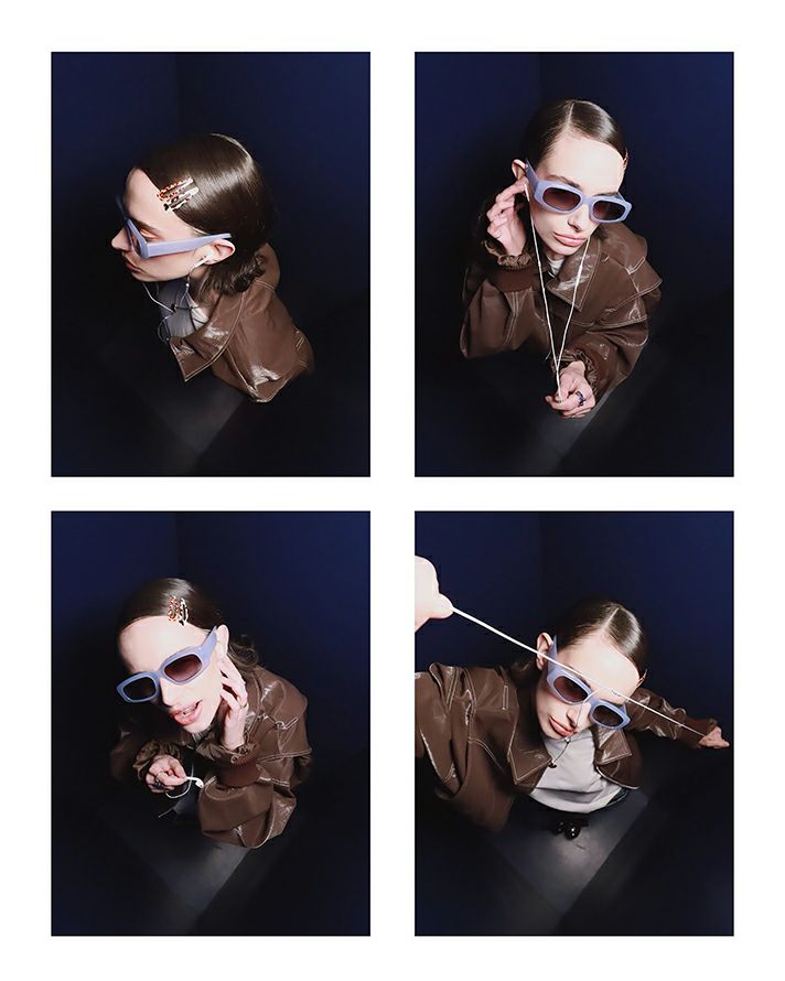 【オンライン限定商品】CRUSHSunglassesSKYLINE BLUE