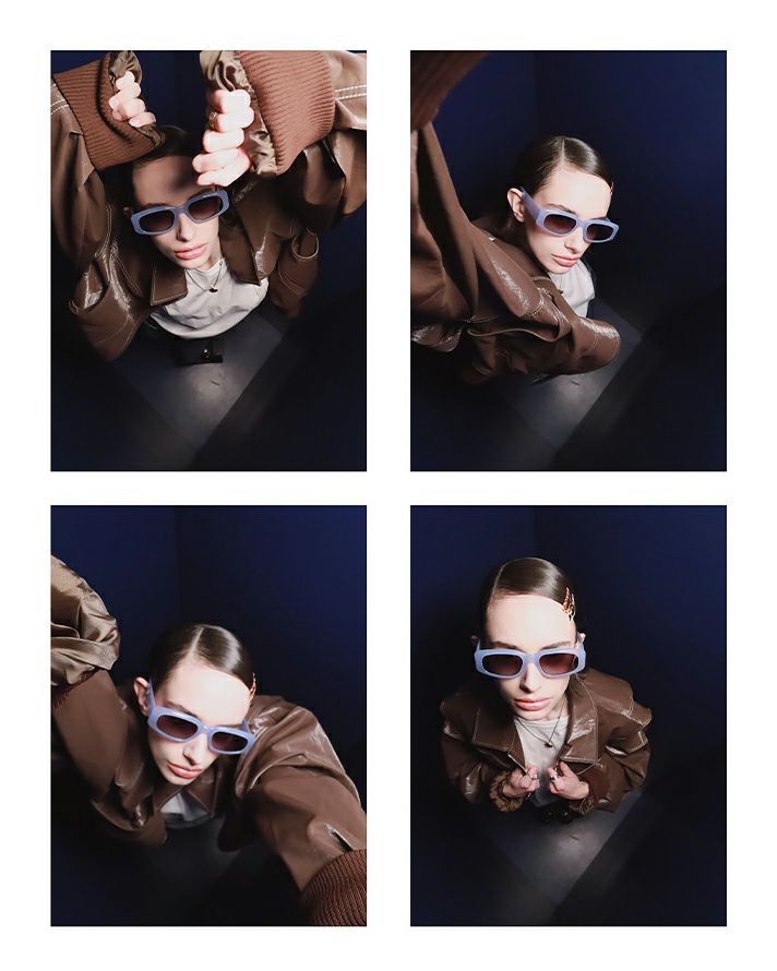 【オンライン限定商品】CRUSHSunglassesSKYLINE BLUE