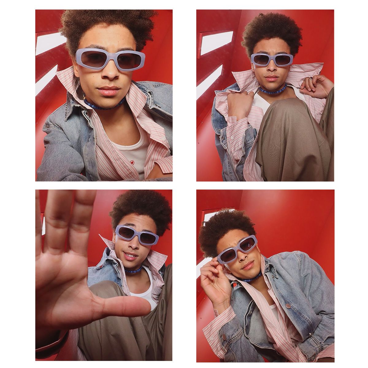 【オンライン限定商品】CRUSHSunglassesSKYLINE BLUE
