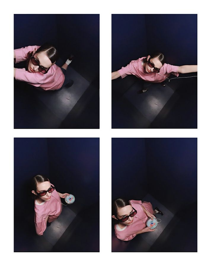 【オンライン限定商品】CRUSHSunglassesVIOLET VORTEX