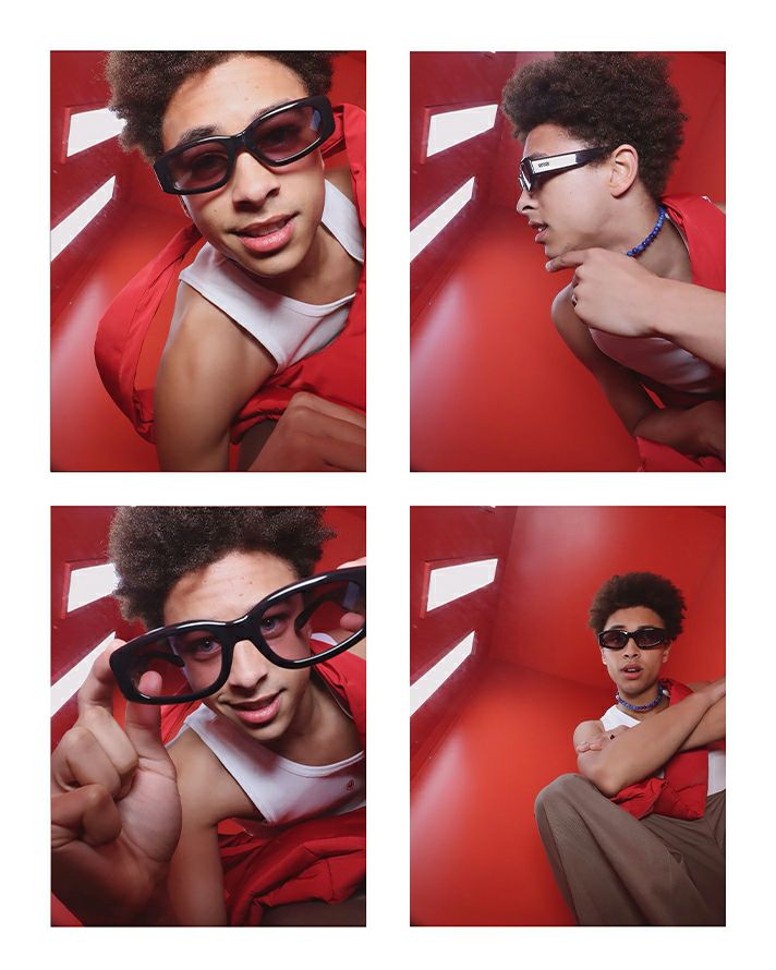 【オンライン限定商品】CRUSHSunglassesVIOLET VORTEX