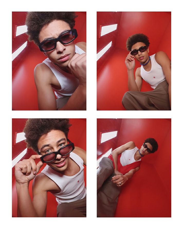 【オンライン限定商品】CRUSHSunglassesVIOLET VORTEX