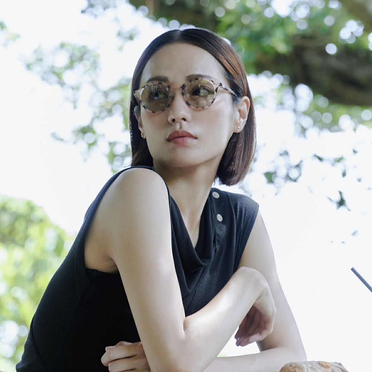 SUN LIGHTCOLOR #DLight Tortoise(Light brown lenses)